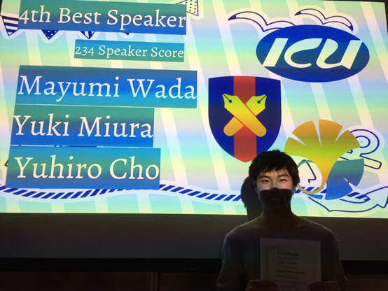 4th Best Speakerおめでとう!!!!